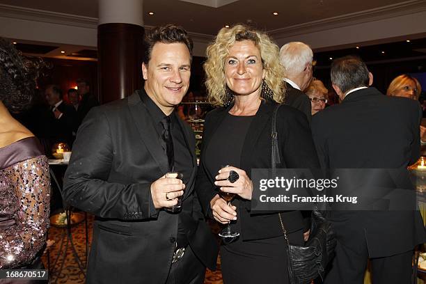 Guido Maria Kretschmer And Susanne Fröhlich At 10 Anniversary Of The Felix Burda Award Hotel Adlon in Berlin