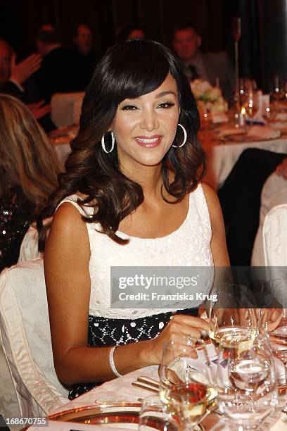 Verona Pooth at the 10th Anniversary Of The Felix Burda Award at Hotel Adlon in Berlin.