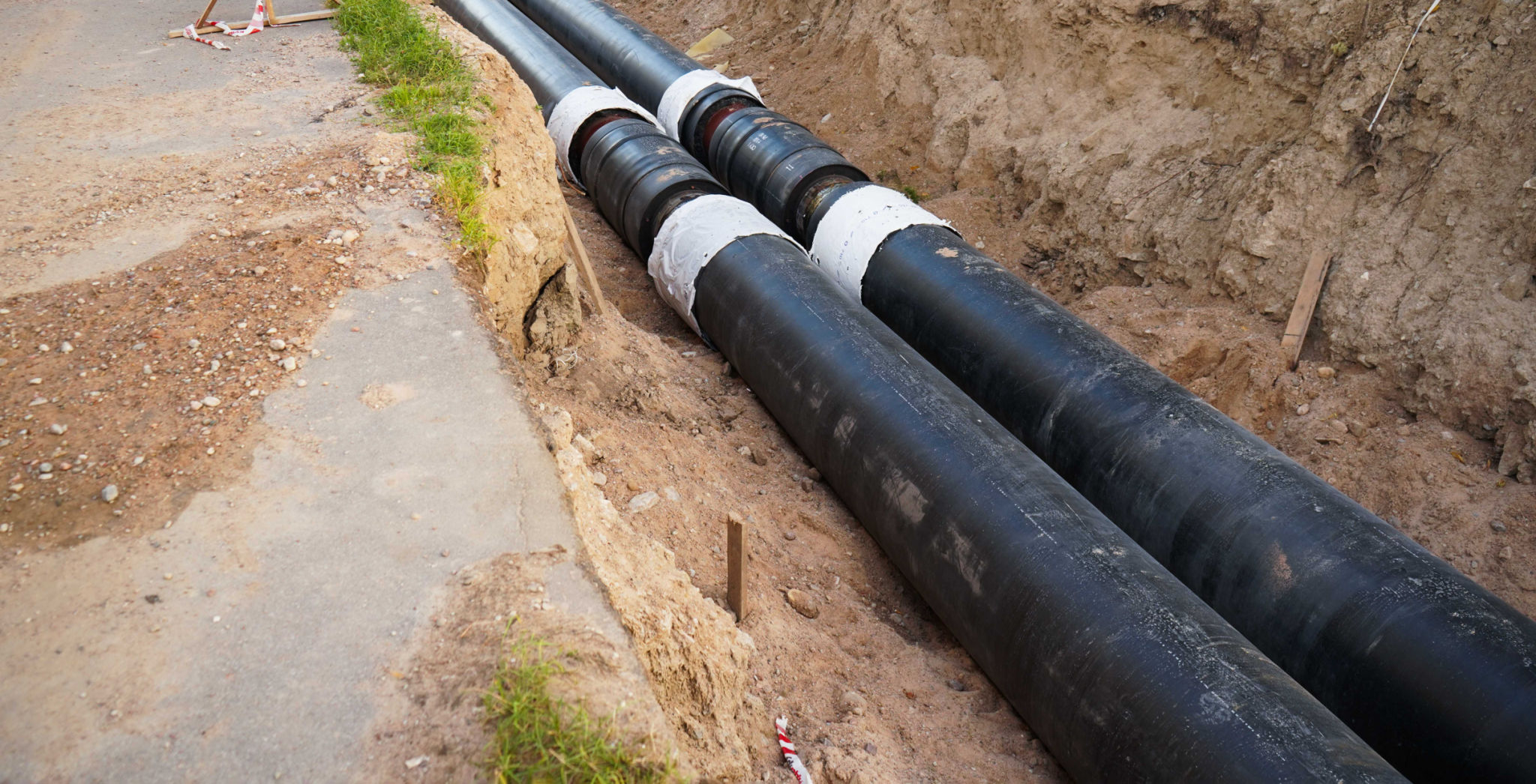 sewer line