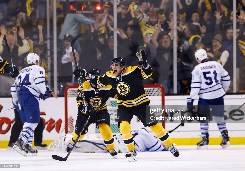 Toronto Maple Leafs v Boston Bruins - Game Seven