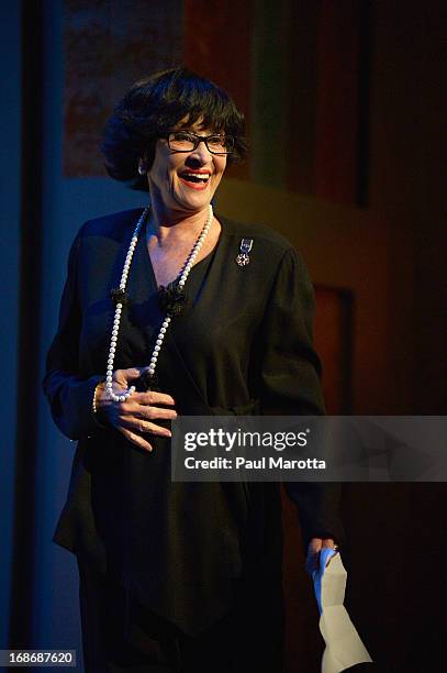 Chita Rivera receives the 31st Annual Elliot Norton Lifetime Achievment AAward at Paramount Mainstage on May 13, 2013 in Boston, Massachusetts.