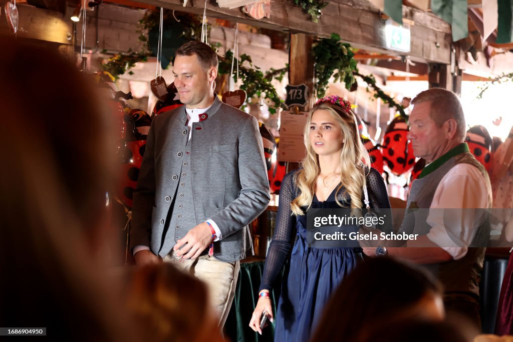 Celebrities At Oktoberfest 2023 - Day 9 - FC Bayern Wiesn