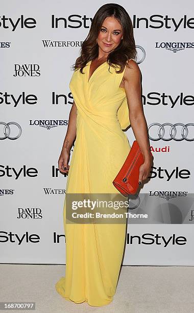 Michelle Bridges arrives at the 2013 Instyle and Audi Women of Style Awards at Carriageworks on May 14, 2013 in Sydney, Australia.