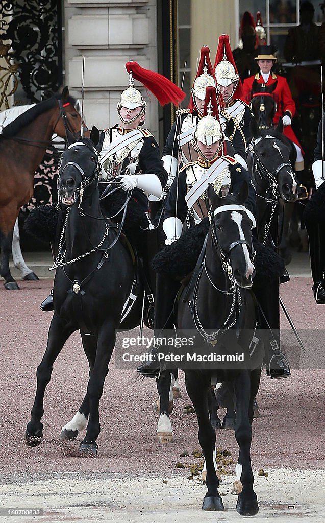 Queen Elizabeth II Attends The State Opening Of Parliament