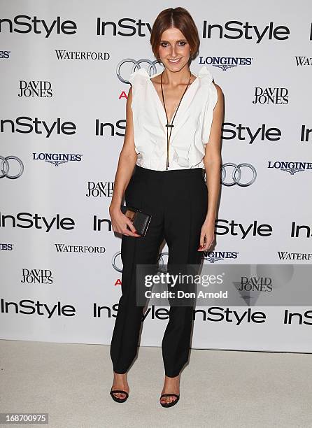 Kate Waterhouse arrives at the 2013 Instyle and Audi Women of Style Awards at Carriageworks on May 14, 2013 in Sydney, Australia.