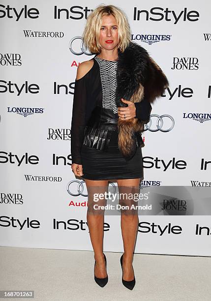 Sarah-Jane Clarke arrives at the 2013 Instyle and Audi Women of Style Awards at Carriageworks on May 14, 2013 in Sydney, Australia.