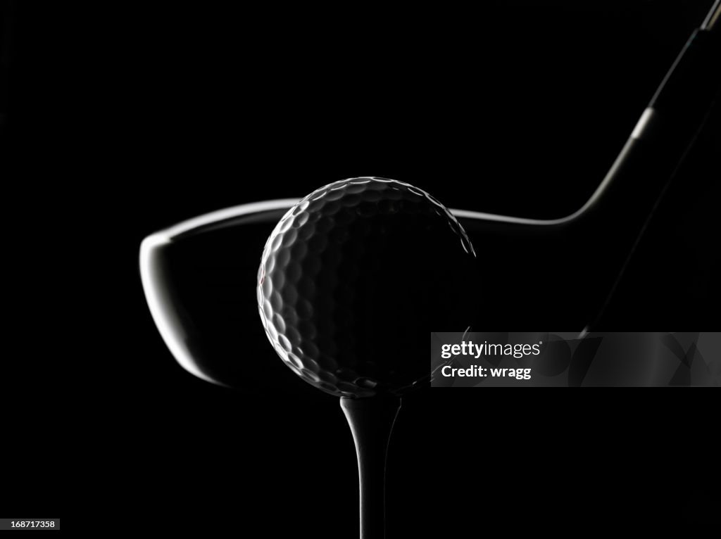 Golf Wood and Ball