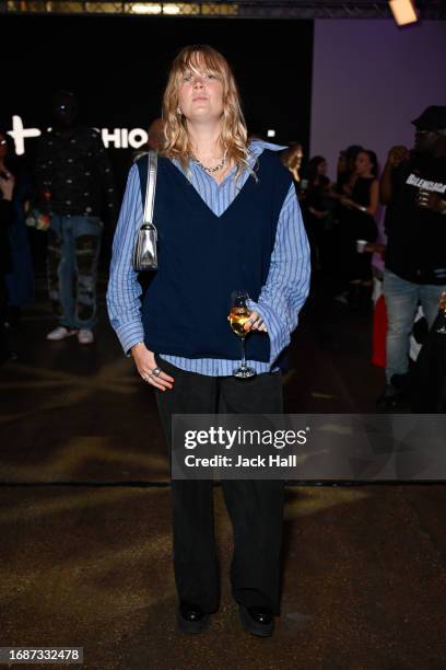 Sofi Vonn attends the Pam Hogg during London Fashion Week September 2023 at the Protein Studios on September 17, 2023 in London, England.
