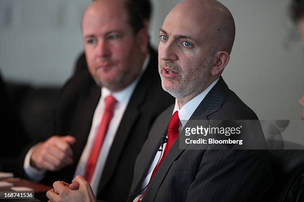 Richard Bejtlich, chief security officer of Mandiant Corp., discusses cybersecurity during an interview in Washington, D.C., U.S. On Tuesday, May 14,...