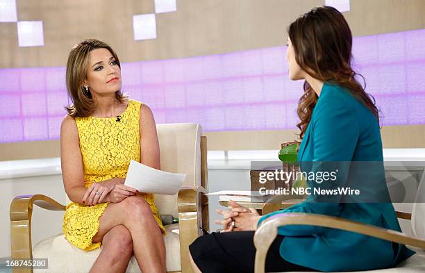 Savannah Guthrie and Kylie Bisutti appear on NBC News' "Today" show --