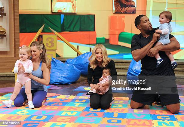 Kelly & Michael’s Fitness Challenge” continues with the Baby Bootie Camp challenge with Nikki Gor on "LIVE with Kelly and Michael," distributed by...