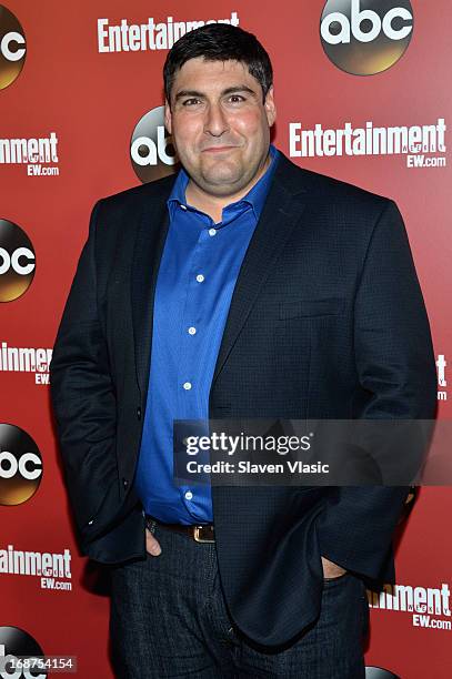 Adam F. Goldberg attends the Entertainment Weekly & ABC-TV Upfronts Party at The General on May 14, 2013 in New York City.