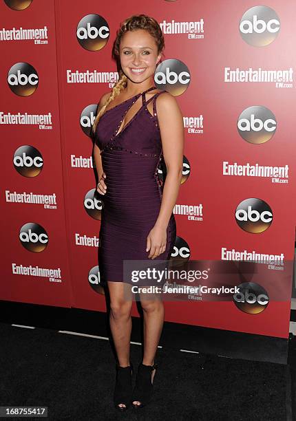 Actress Hayden Panettiere attends the Entertainment Weekly & ABC 2013 New York Upfront Party at The General on May 14, 2013 in New York City.