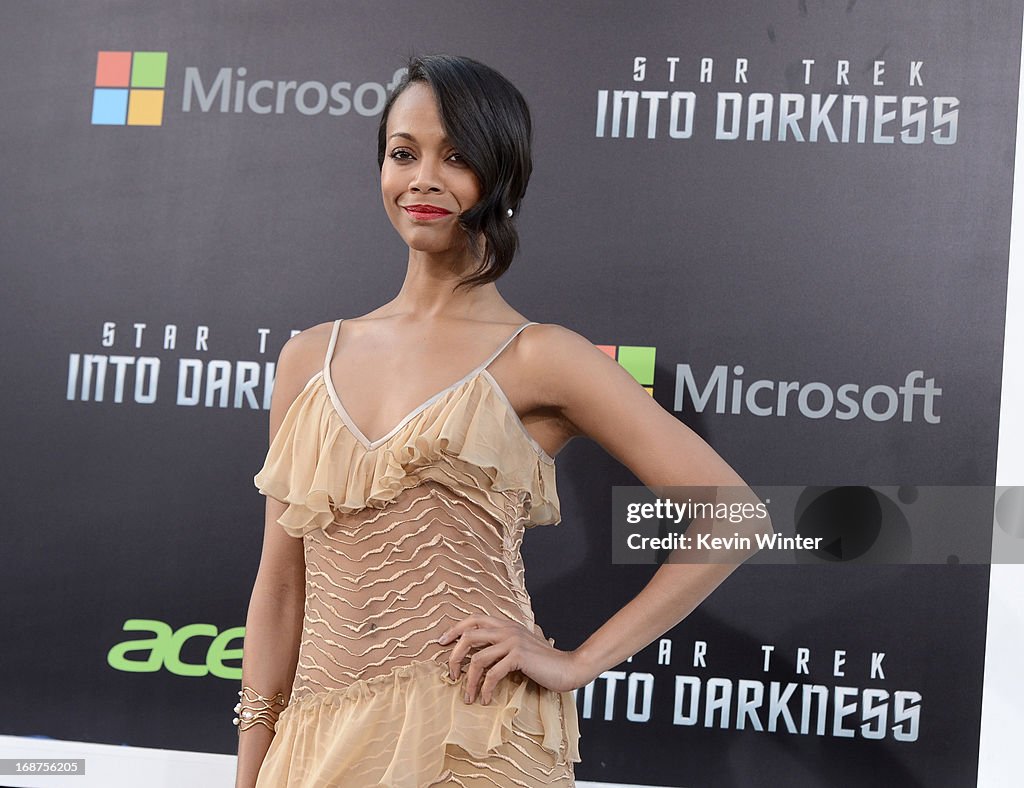 Premiere Of Paramount Pictures' "Star Trek Into Darkness" - Red Carpet