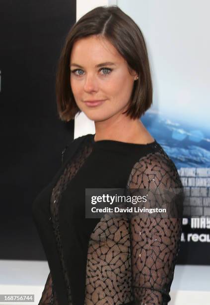 Actress Ashley Williams attends the premiere of Paramount Pictures' "Star Trek Into Darkness" at the Dolby Theatre on May 14, 2013 in Hollywood,...