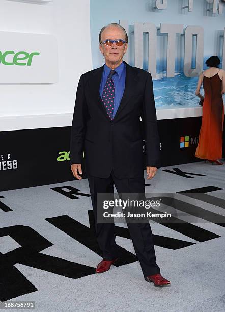 Actor Peter Weller attends the premiere of Paramount Pictures' "Star Trek Into Darkness" at Dolby Theatre on May 14, 2013 in Hollywood, California.