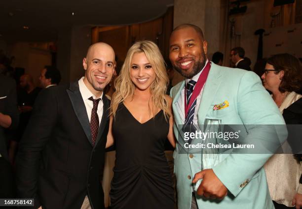 Singer/Songwriter Chris Daughtry, singer BC Jean and songwriter Claude Kelly attend the 2013 BMI Pop Awards at the Beverly Wilshire Four Seasons...