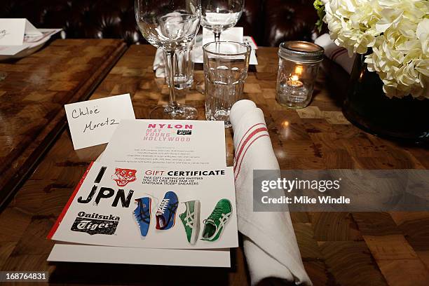 General view of the atmosphere during NYLON and Onitsuka Tiger celebrate the annual May Young Hollywood issue at The Roosevelt Hotel on May 14, 2013...