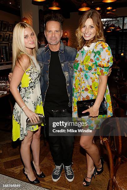 Michalka, NYLON Magazine Editor in Chief Marvin Scott Jarrett, and Aly Michalka attend NYLON and Onitsuka Tiger celebrate the annual May Young...