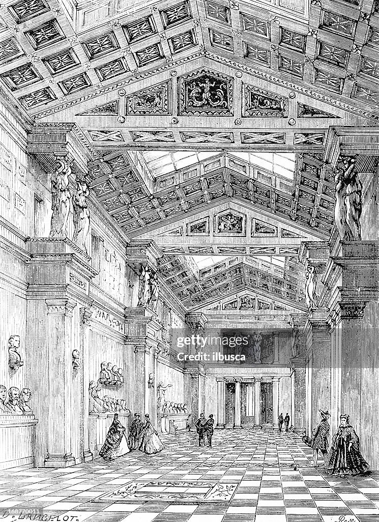 Walhalla temple indoor