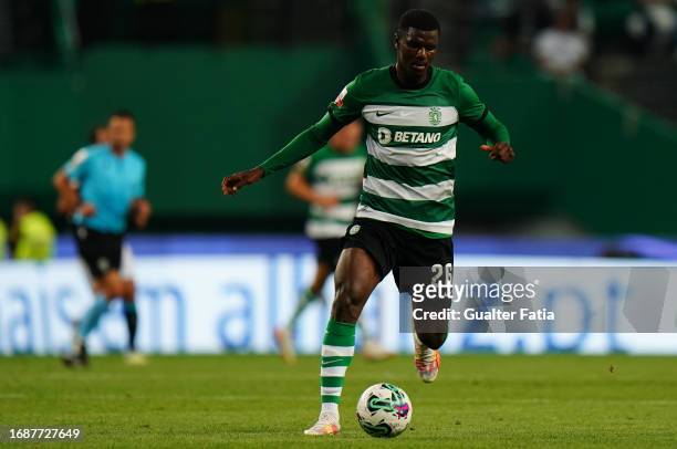 Ousmane Diomande admits he is happy at Sporting Lisbon despite interest from Arsenal and Man City