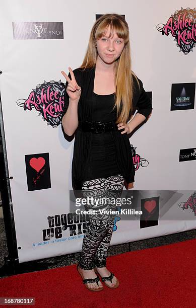 Elise Luthman attends Ashlee Keating Debuts New Single And Video Release Party For "Helluva Ride" at Avalon on May 14, 2013 in Hollywood, California.