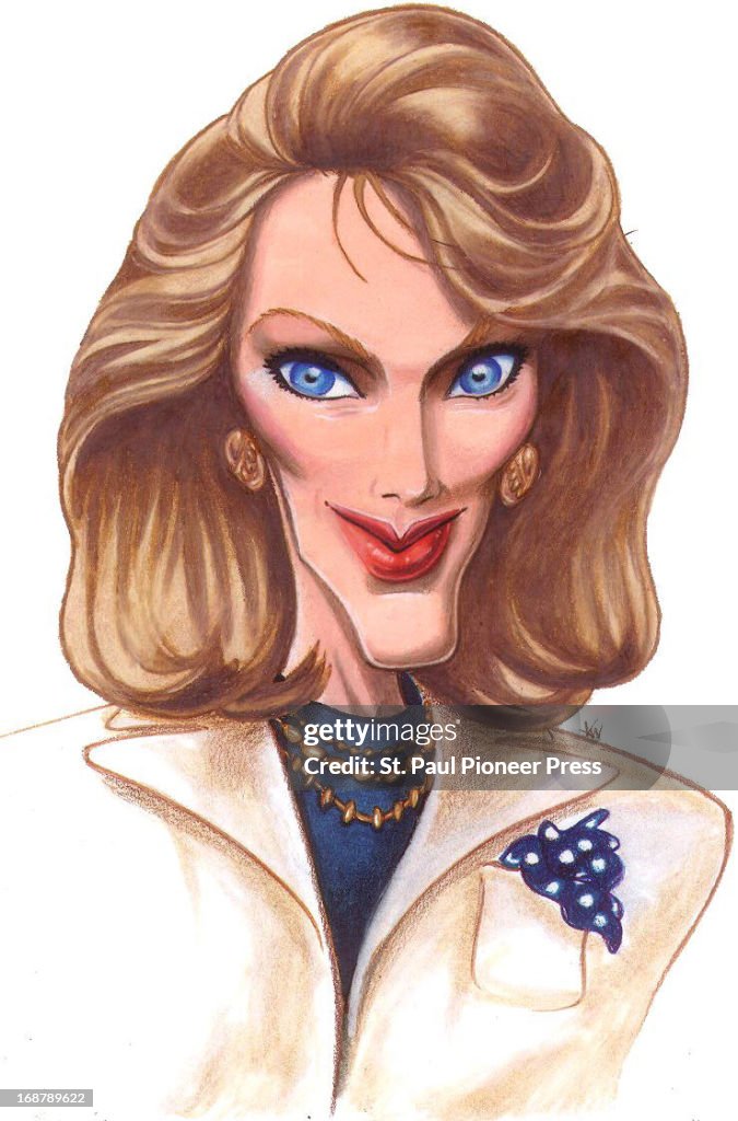 CARICATURES: Deborah Norville
