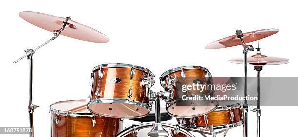 drums - drums white background stock pictures, royalty-free photos & images