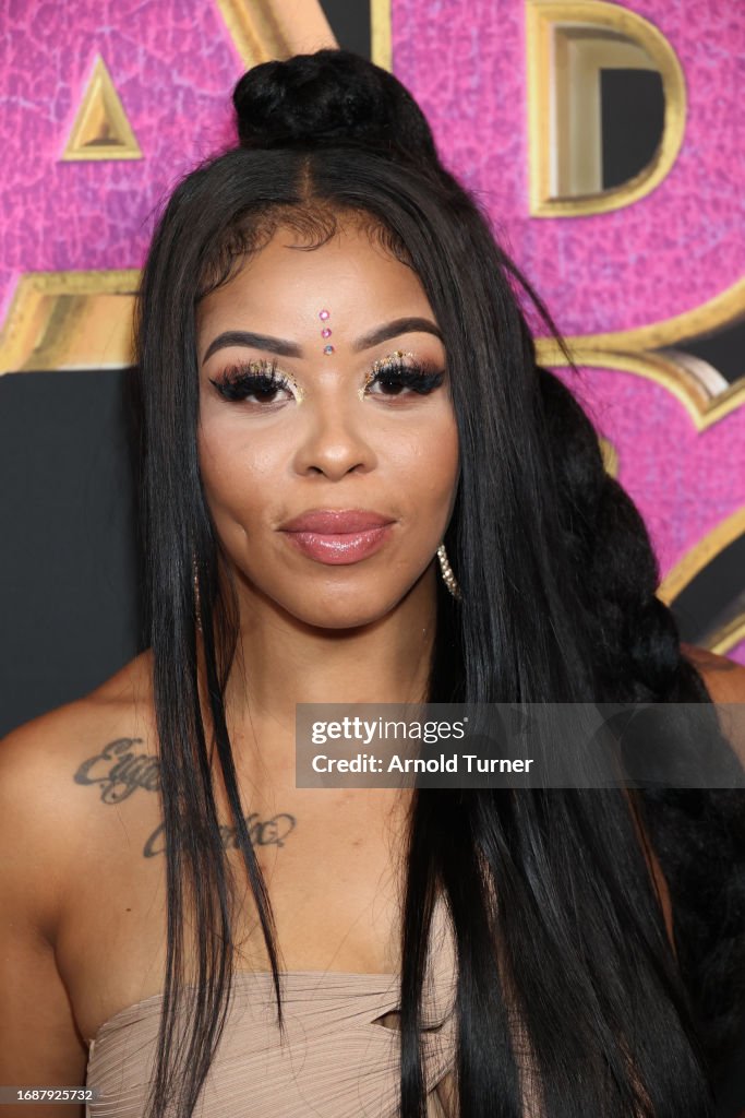 Tesehki attends the Los Angeles Premiere of "BADDIES EAST" at Harmony