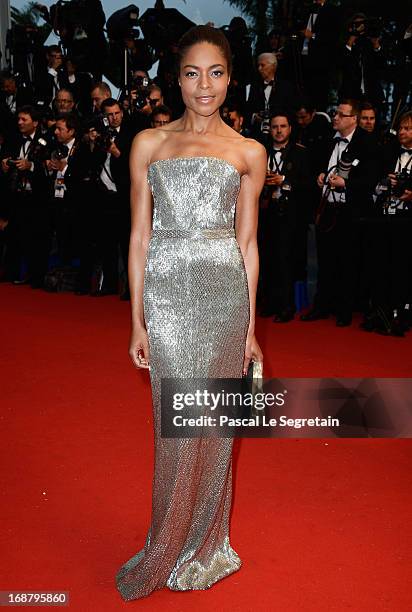 Naomie Harris attends the Opening Ceremony and 'The Great Gatsby' Premiere during the 66th Annual Cannes Film Festival at the Theatre Lumiere on May...