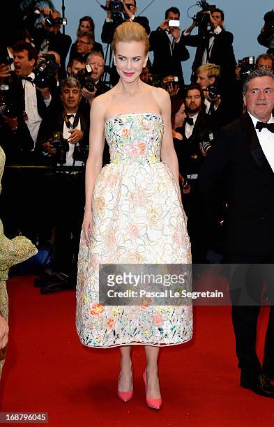 Daniel Auteuil and Nicole Kidman attends the Opening Ceremony and 'The Great Gatsby' Premiere during the 66th Annual Cannes Film Festival at the...