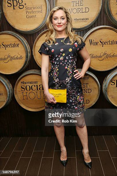 Elisabeth Rohm attends 'Toast Around the World' Celebration of Sheraton Social Hour! at New York Sheraton Hotel & Tower on May 15, 2013 in New York...