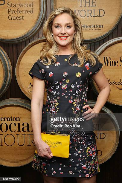 Elisabeth Rohm attends 'Toast Around the World' Celebration of Sheraton Social Hour! at New York Sheraton Hotel & Tower on May 15, 2013 in New York...