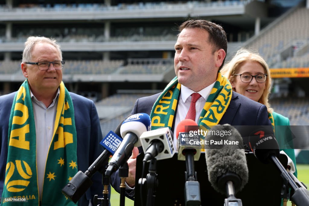Matildas Optus Stadium Media Announcement