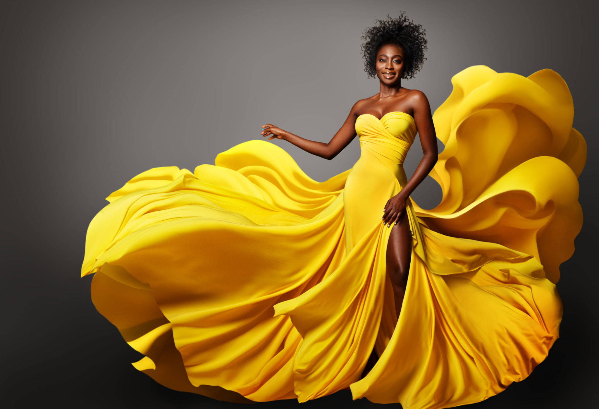 evening gown designer