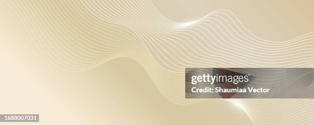 luxury abstract background with golden wave line design - japanese waves pattern stock illustrations