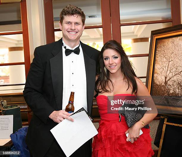 Alec Johnston and Laura Alexon attend the Long Beach Grand Prix Charity Ball on April 19, 2013 in Long Beach, California.