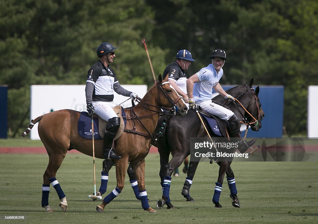 Prince Harry Participates In The Sentebale Polo Cup