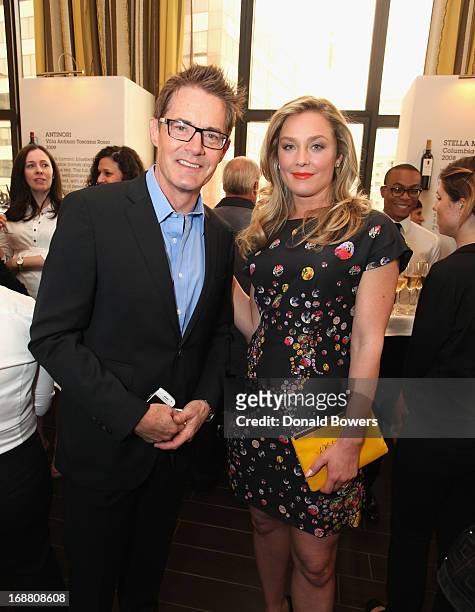 Kyle McLachlan and Elisabeth Rohm attend Sheraton Hotels & Resorts Global Roll-Out Of Sheraton Social Hour With A "Toast Around The World"...