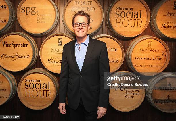 Kyle McLachlan attends Sheraton Hotels & Resorts Global Roll-Out Of Sheraton Social Hour With A "Toast Around The World" celebration on May 15, 2013...