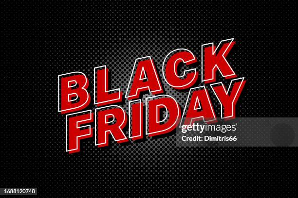 black friday advertisement - black friday stock illustrations