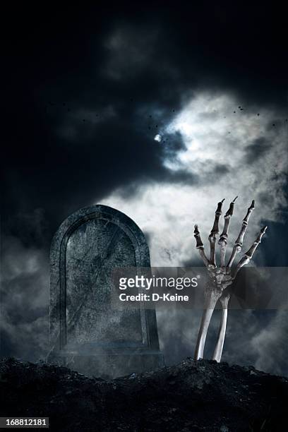 hand - halloween skeleton stock pictures, royalty-free photos & images