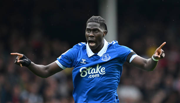 Everton player Amadou Onana is prime demand in the january transfer window 2024.