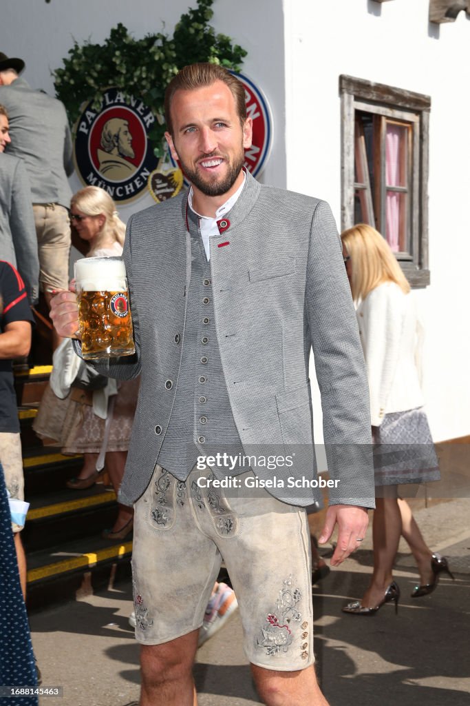 Celebrities At Oktoberfest 2023 - Day 9 - FC Bayern Wiesn