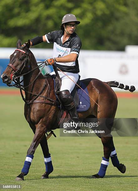 Polo Player Nacho Figueras competes at the Greenwich Polo Club during the sixth day of HRH Prince Harry's visit to the United States. The Sentebale...