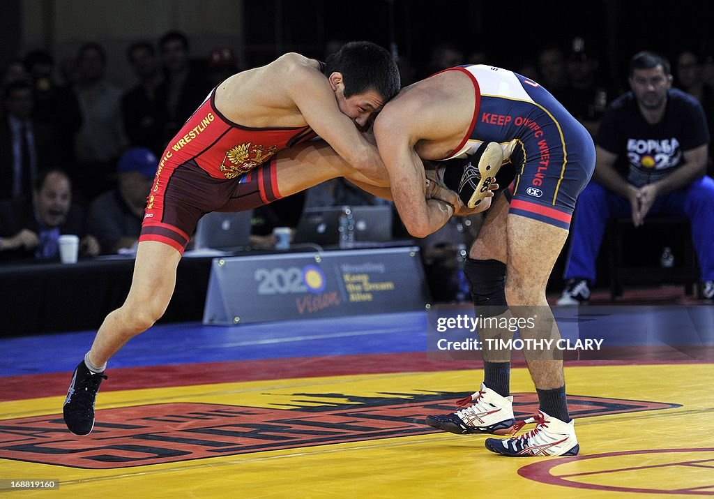 WRESTLING-EXHIBITION-US-RUSSIA