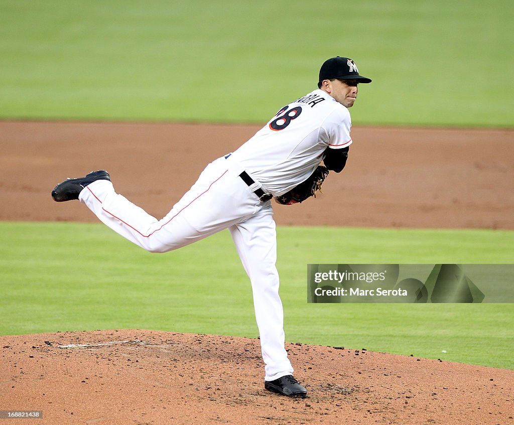 Cincinnati Reds v Miami Marlins