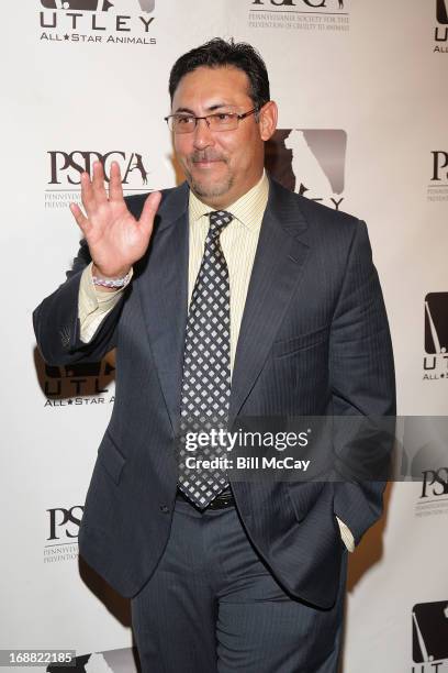 Ruben Amaro, Jr. Attends the 6th Annual Utley All-Star Animals Casino Night to benefit the Pennsylvania SPCA at The Electric Factory May 15, 2013 in...