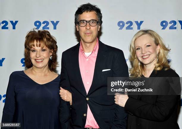 Joy Behar, Robert Trachtenberg and Susan Stroman attend the 'American Masters Mel Brooks: Make a Noise' New York screening at the 92Y on May 15, 2013...