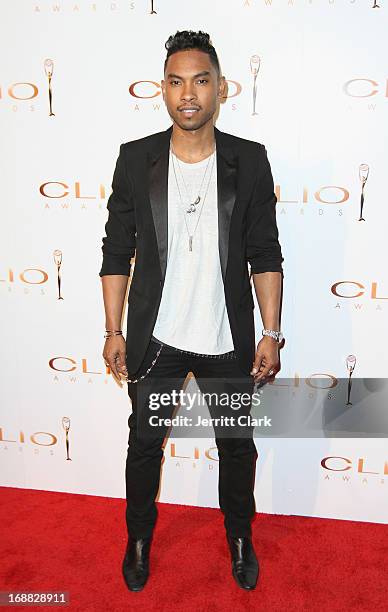 Singer Miguel attends The 2013 Clio Awards at American Museum of Natural History on May 15, 2013 in New York City.